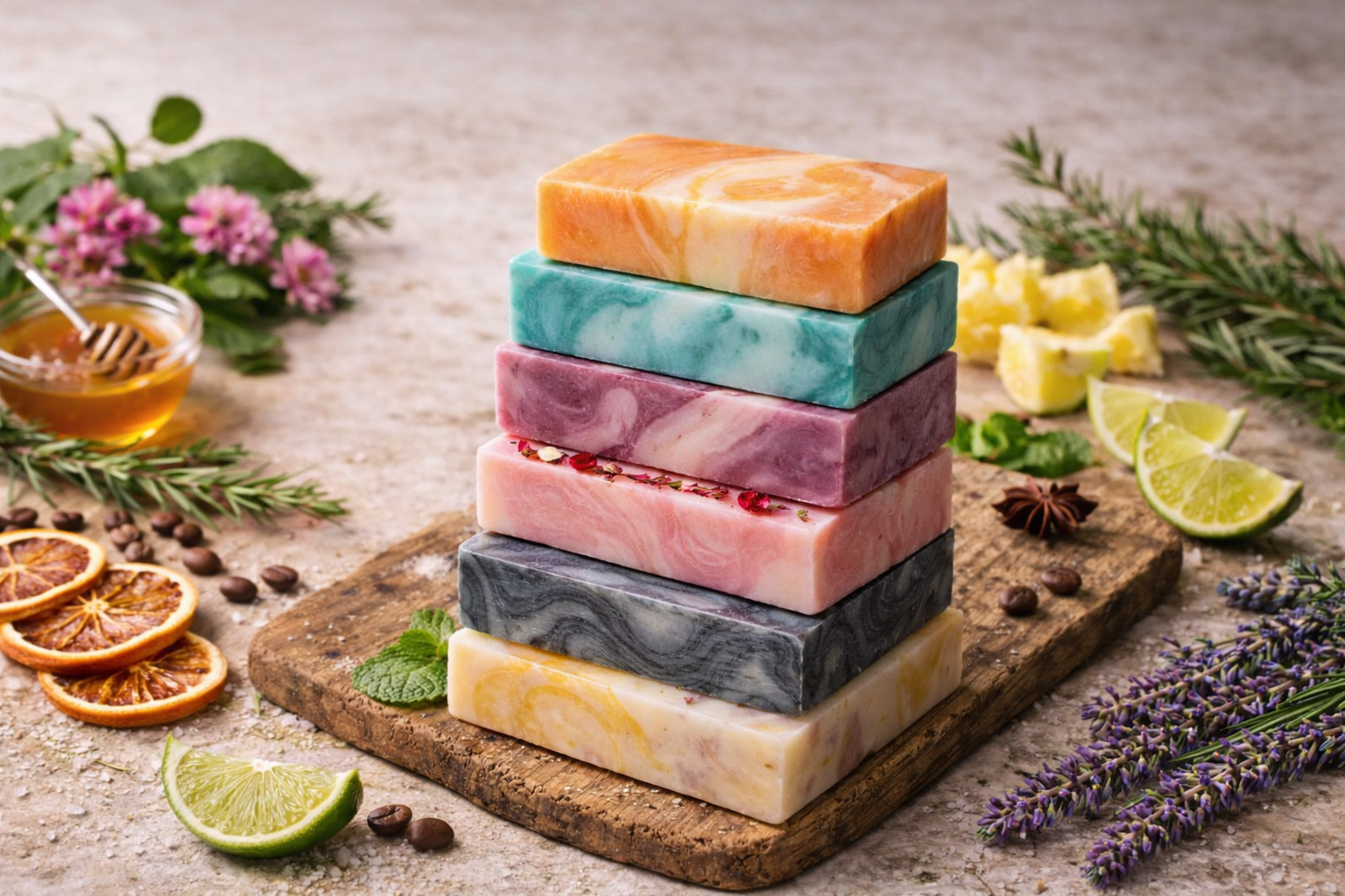 Radiant rootz organic soaps